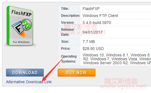 免费领取价值$29.95 的服务器工具 FlashFXP – 带官方正版序列号