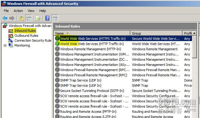 高级安全Windows防火墙（下）--- Windows2008新功能系列之四
